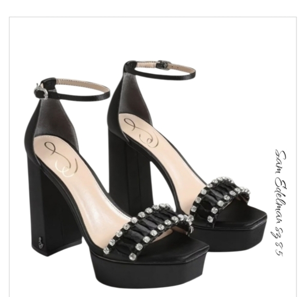 New Sam Edelman Prom Embellished Platform sz 8.5